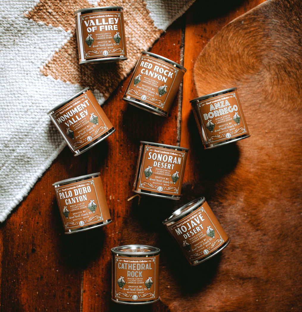 Desert Landscapes Candle Collection