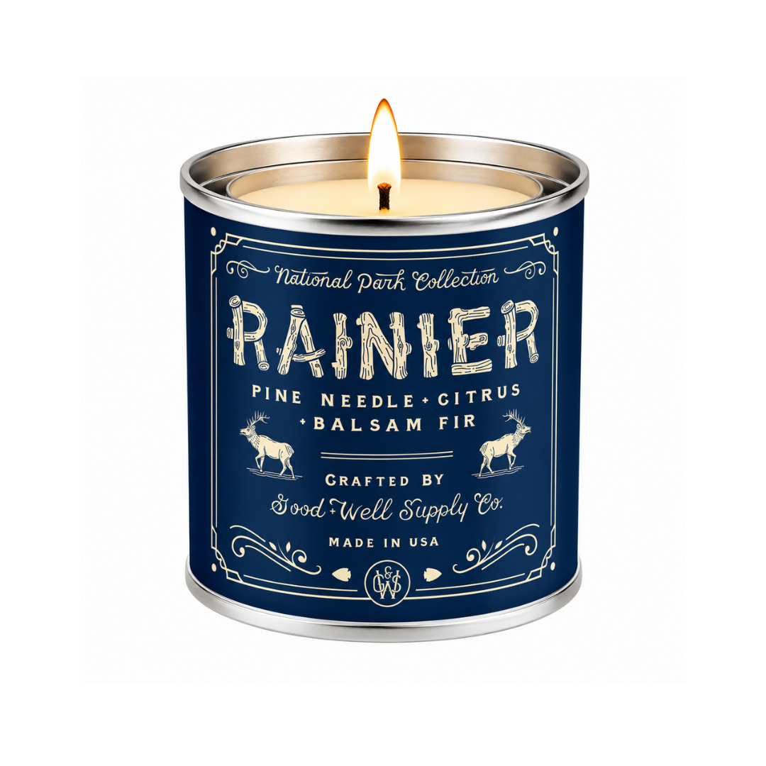 ムンビン Wonderwall REFUGE アロマキャンドル MD トレカ Mount Rainier National Park Candle – Good & Well Supply Co.