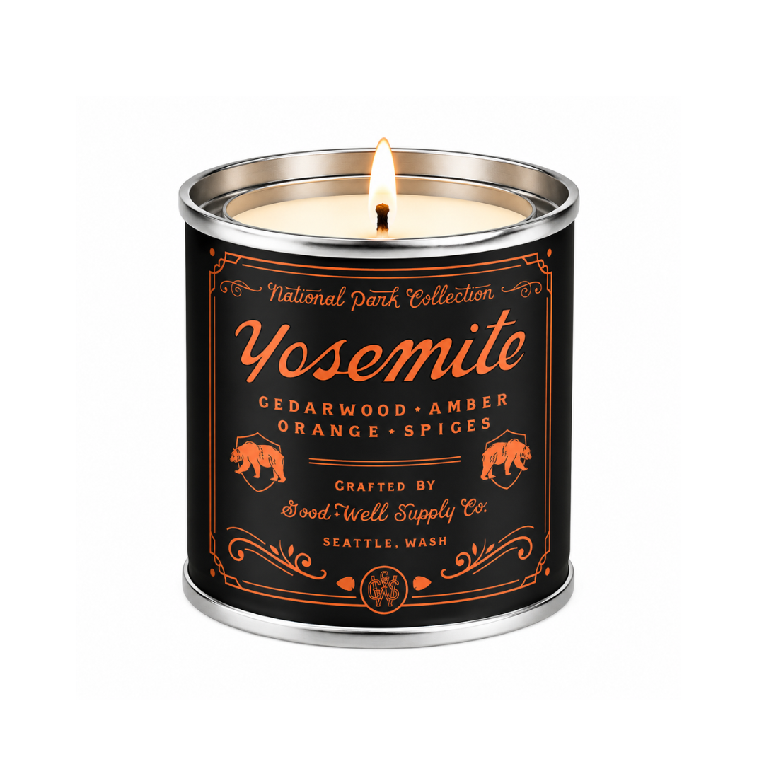 Yosemite National Park Candle – Good & Well Supply Co.