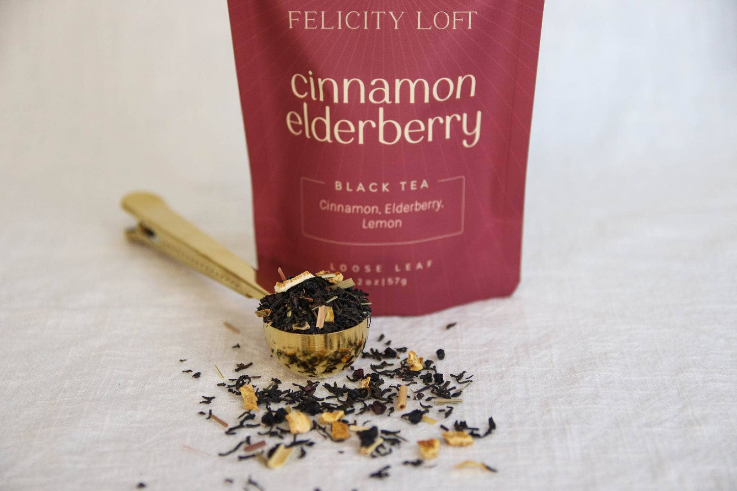 Cinnamon Elderberry Tea