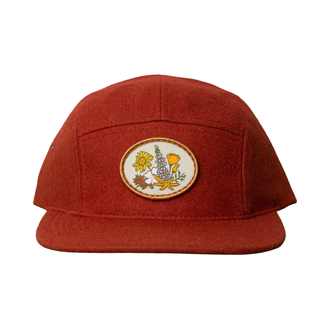 Rust Grow Wild Flowers Hat