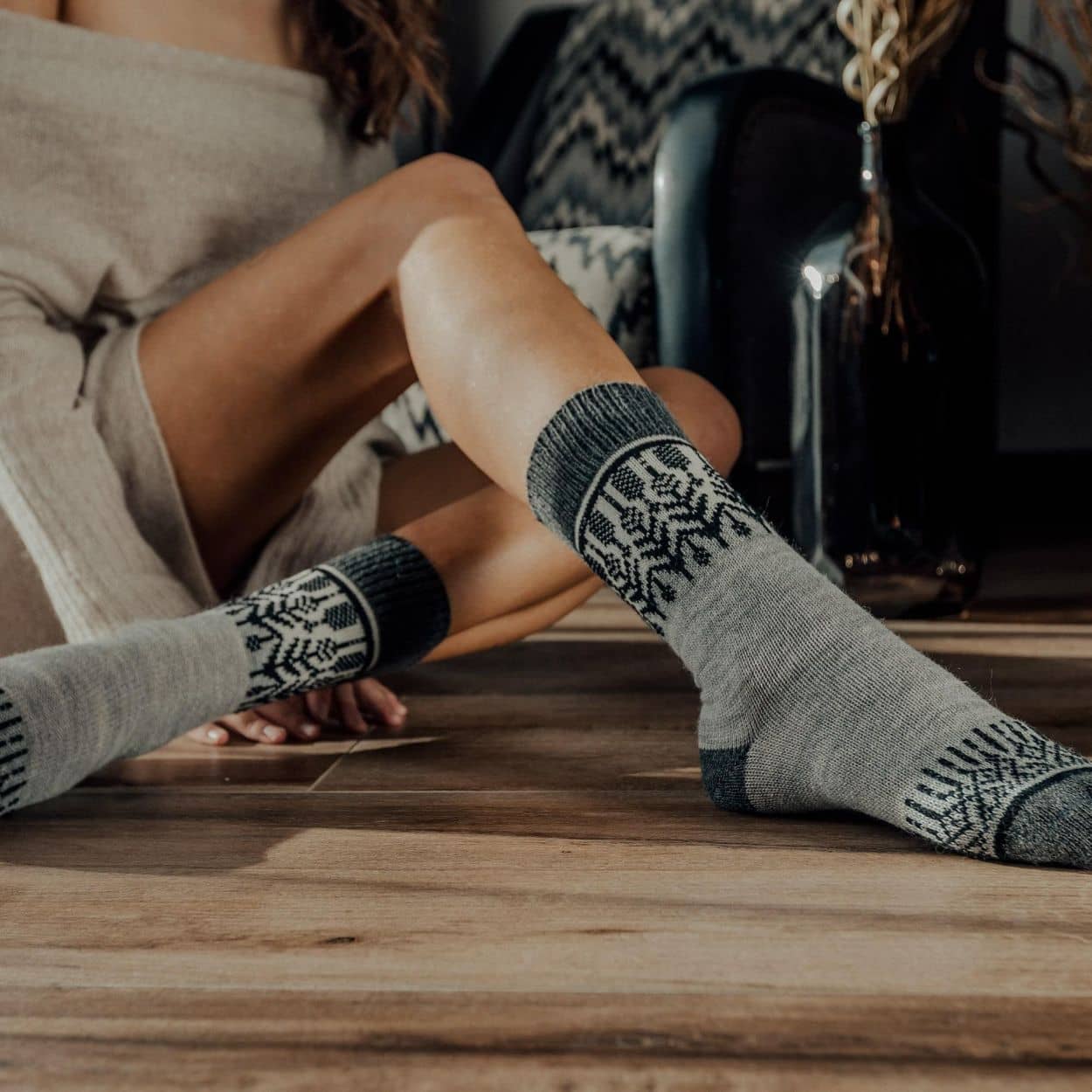 Yule Nordic Wool Socks