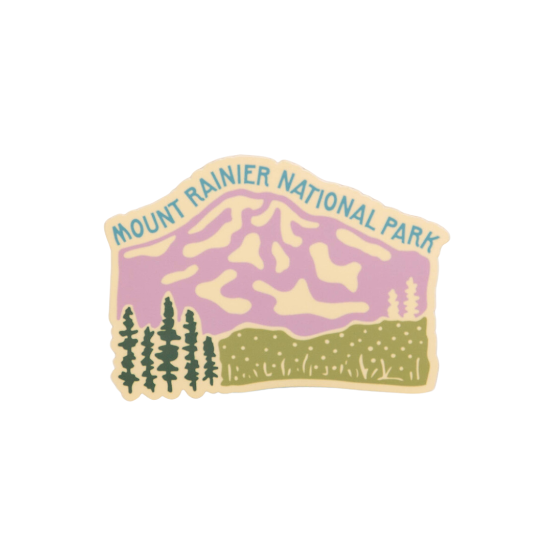 Mt. Rainier National Park Sticker