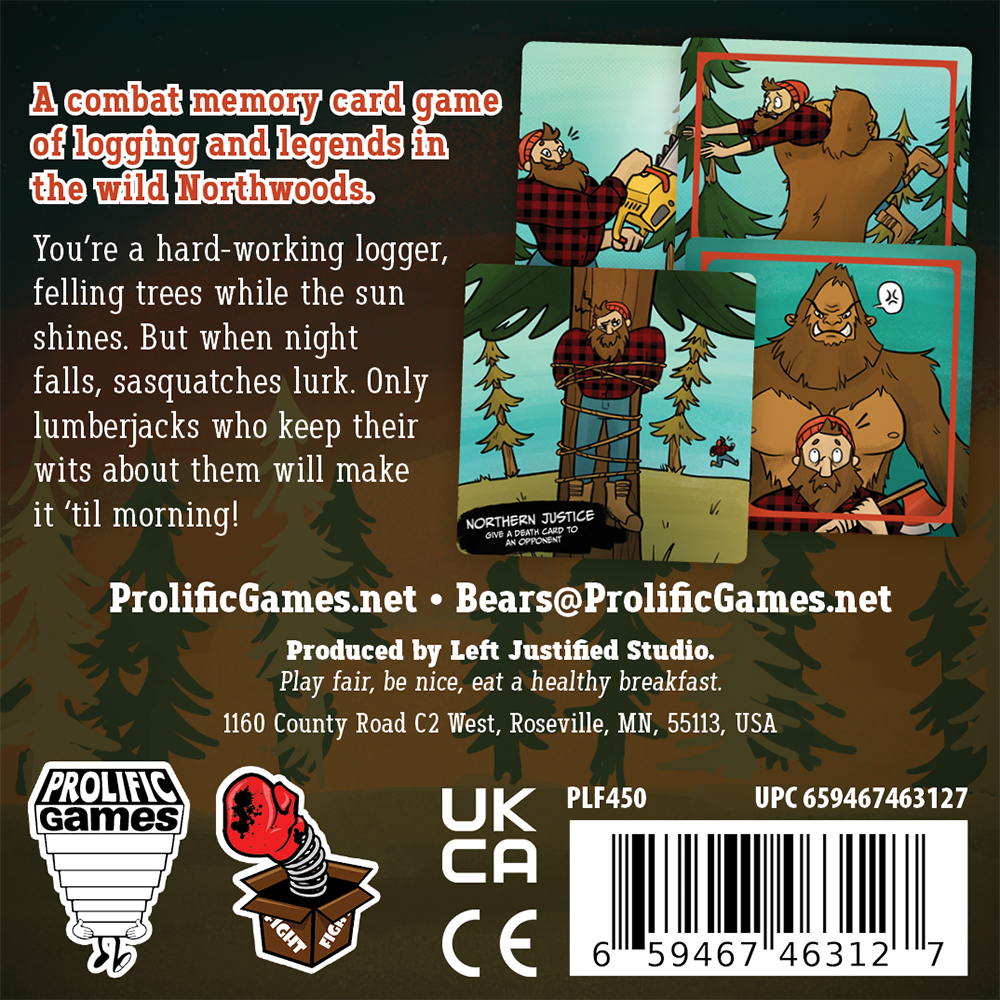Squatch & Seek Card Game