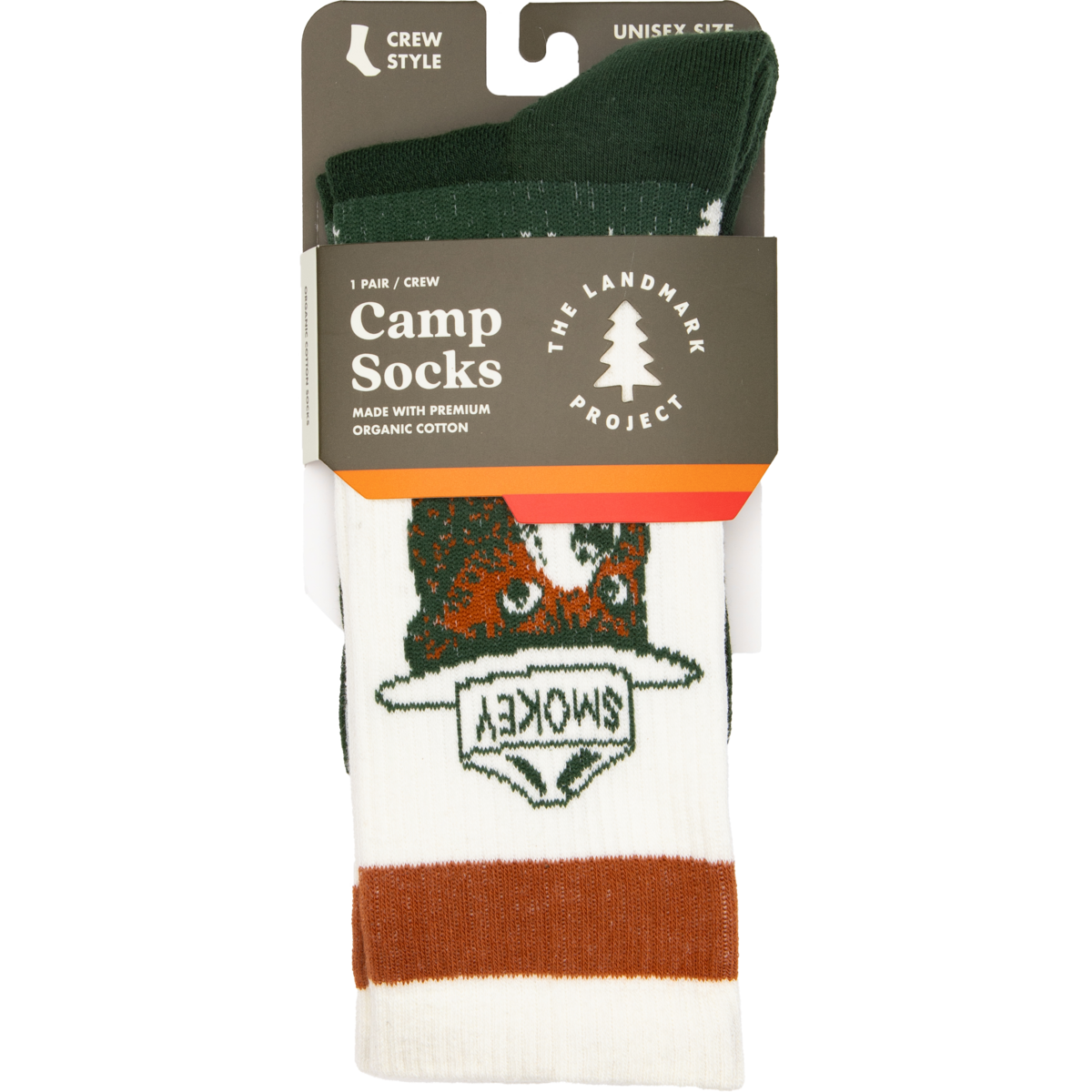 Smokey Prevent Wildfires Hiking Socks