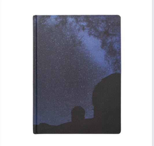 Star Observatory Dark Matter Hardcover Notebook