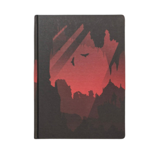 Caves Dark Matter Hardcover Notebook