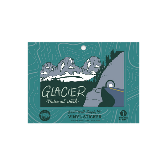 Glacier National Park Vinyl Sticker