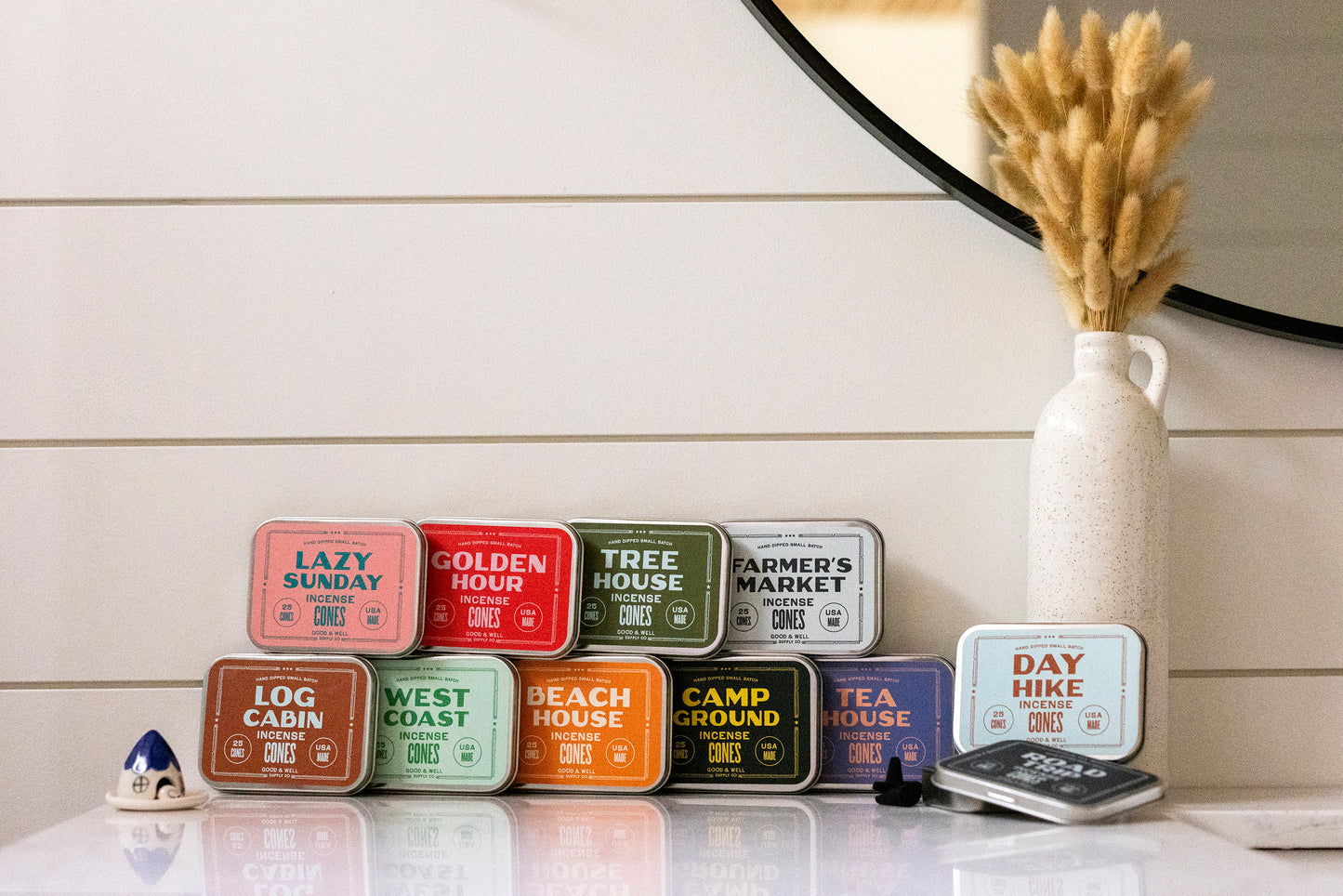 Log Cabin Happy Place Incense