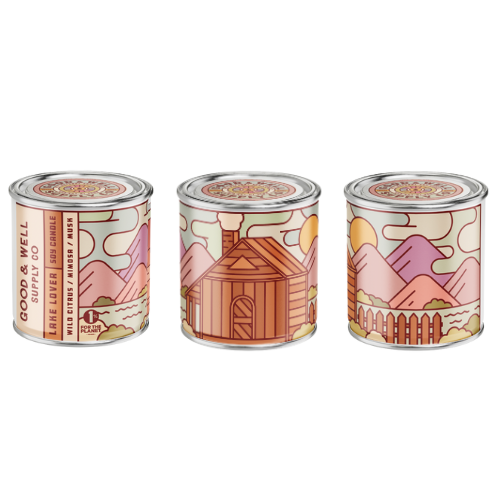 Lake Lover Happy Camper Candle
