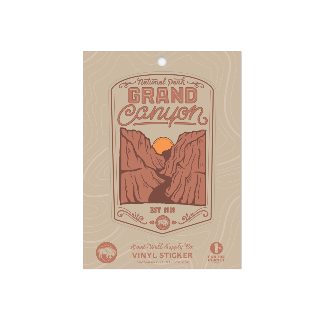 Grand Canyon National Park Vinyl Sticker