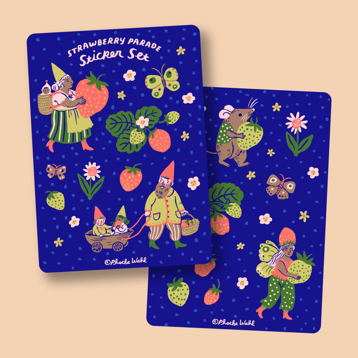 Strawberry Parade Sticker Set
