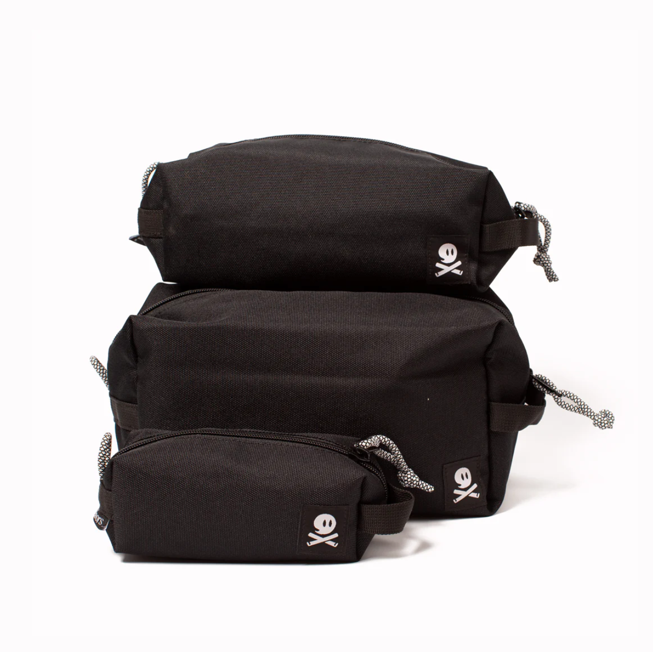 Black Dopp Kit Travel Bag