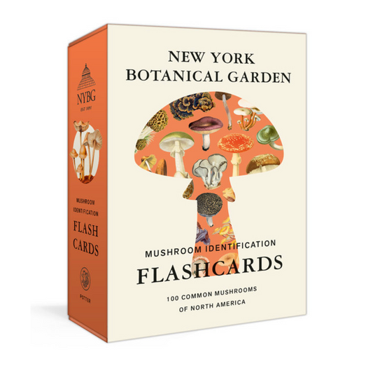 Mushroom Identification Flashcards: 100 Common Mushrooms of North America