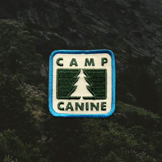 Camp Canine Iron-On Patch for Dogs