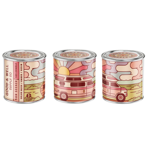 Sun Seeker Happy Camper Candle