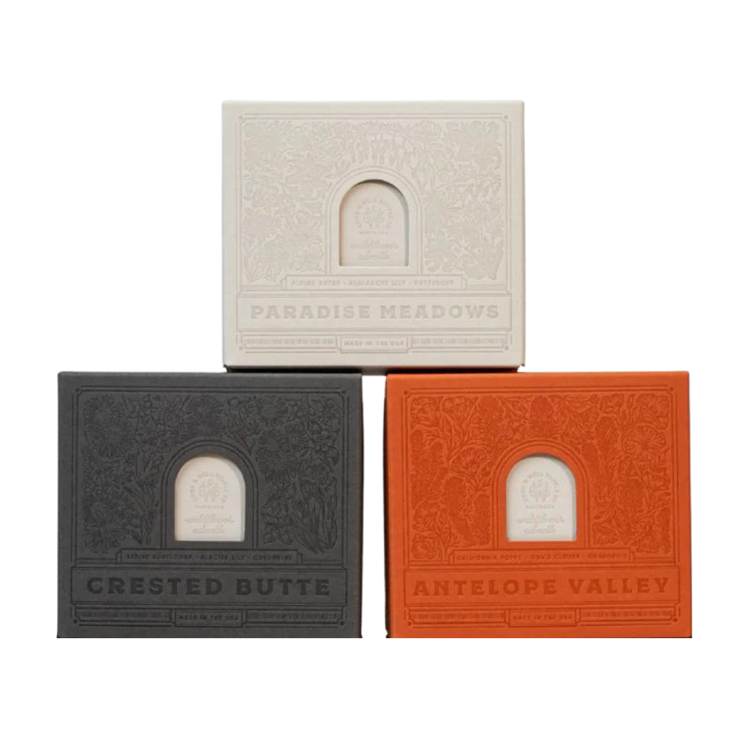 Wildflowers Candle Bundle - 3 Pack