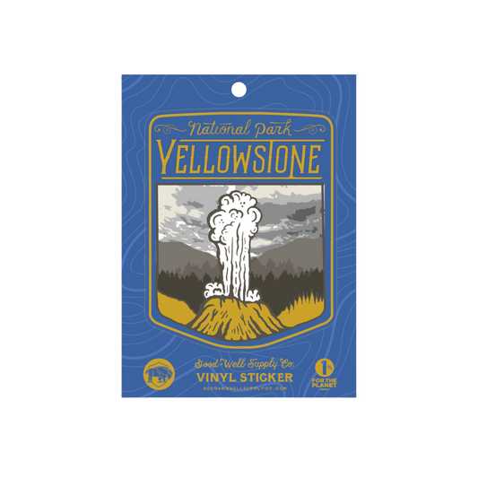 Yellowstone National Park Vinyl Sticker