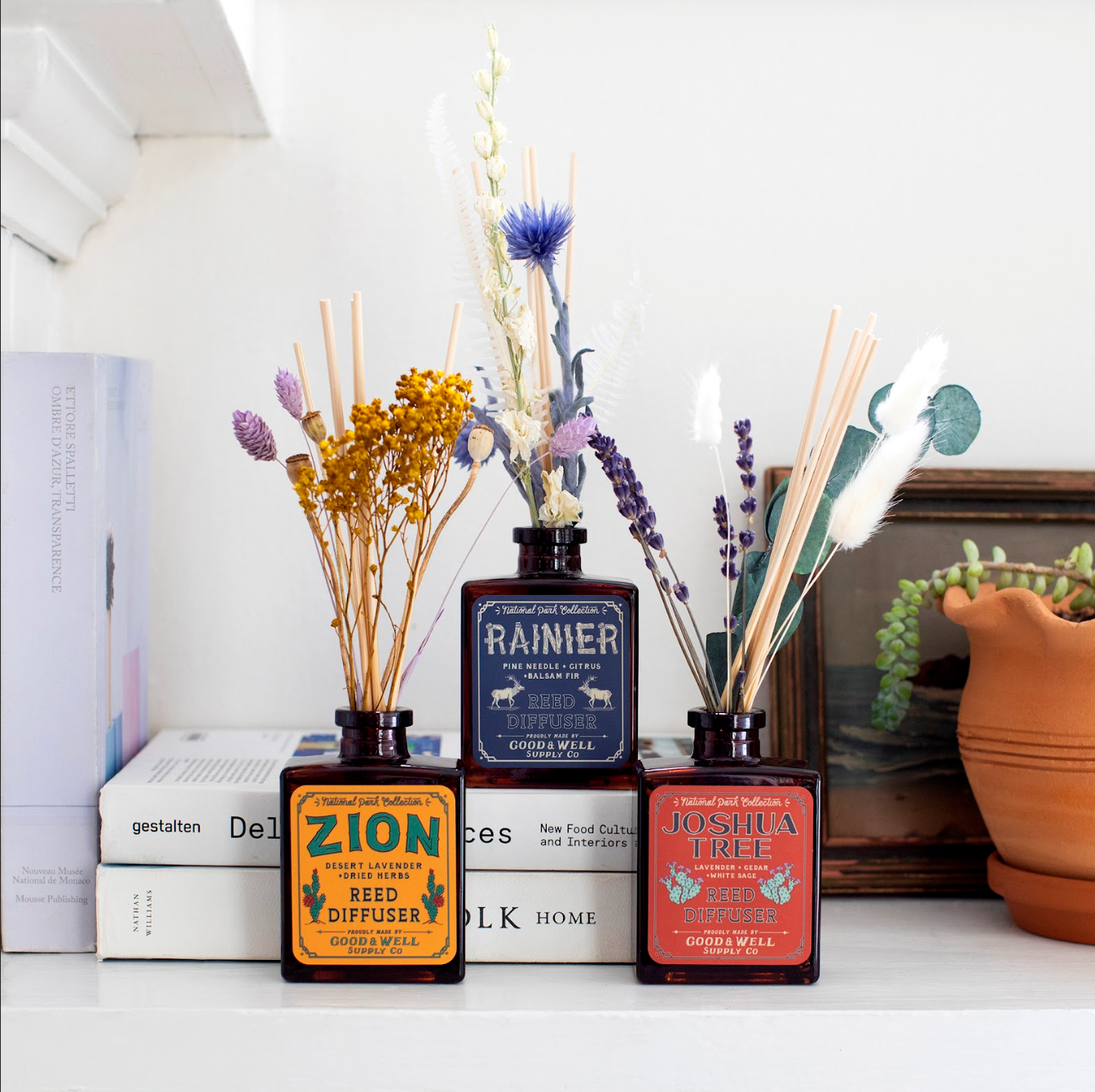 Zion National Park Floral Reed Diffuser