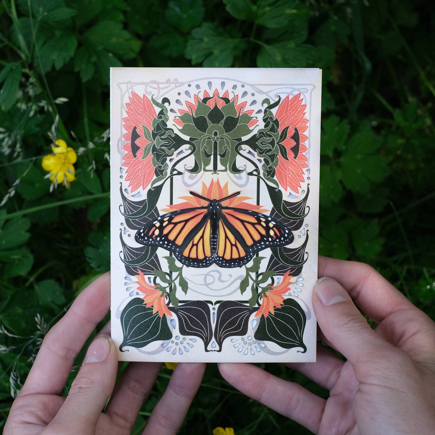 Monarch Butterfly 'Pop-Out' Greeting Card