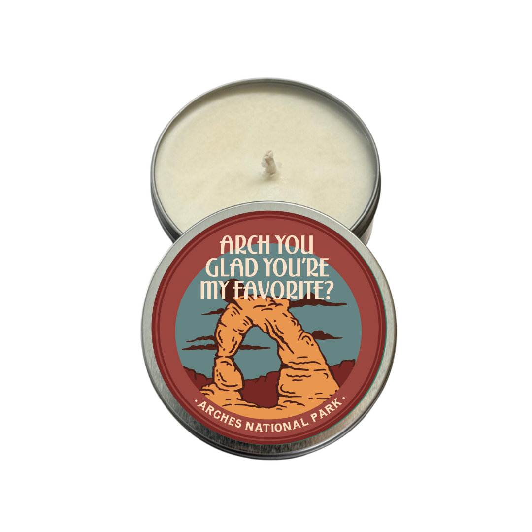 Arches Cheeky Travel Candle