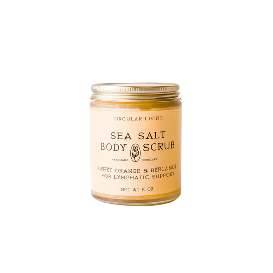 Sea Salt Body Scrub - Sweet Orange & Bergamot