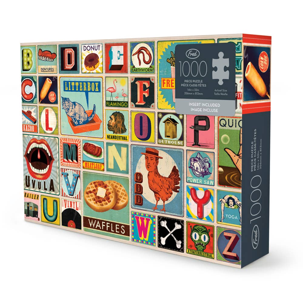 Puzzle 1000 PC - Christian Northeast - XYZ Blocks