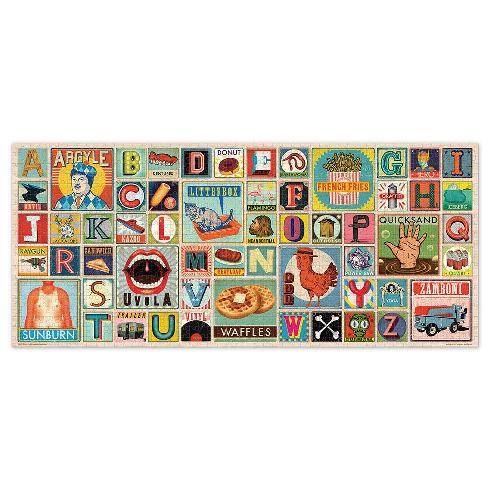 Puzzle 1000 PC - Christian Northeast - XYZ Blocks
