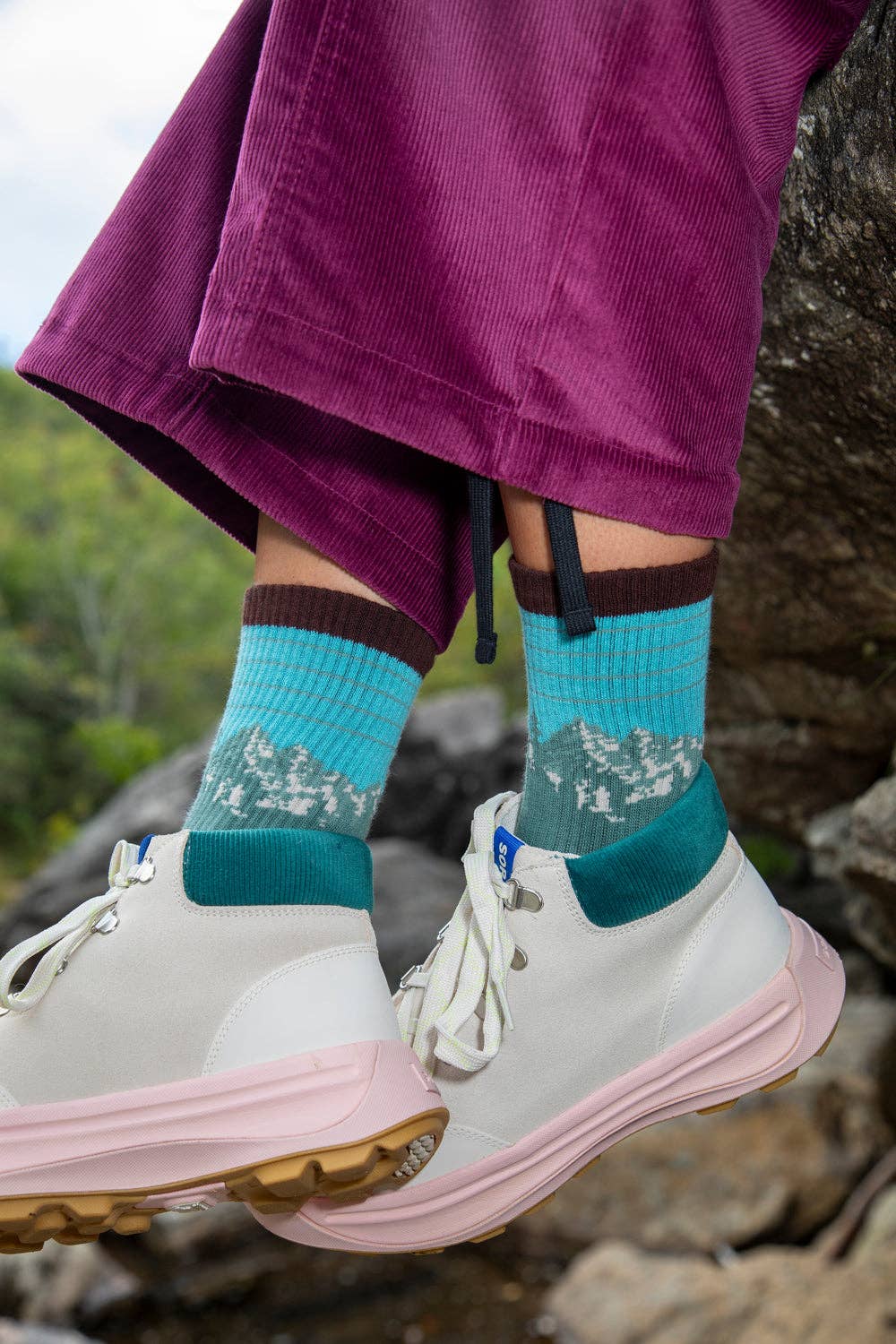 Alpine Summit Sock: Evergreen