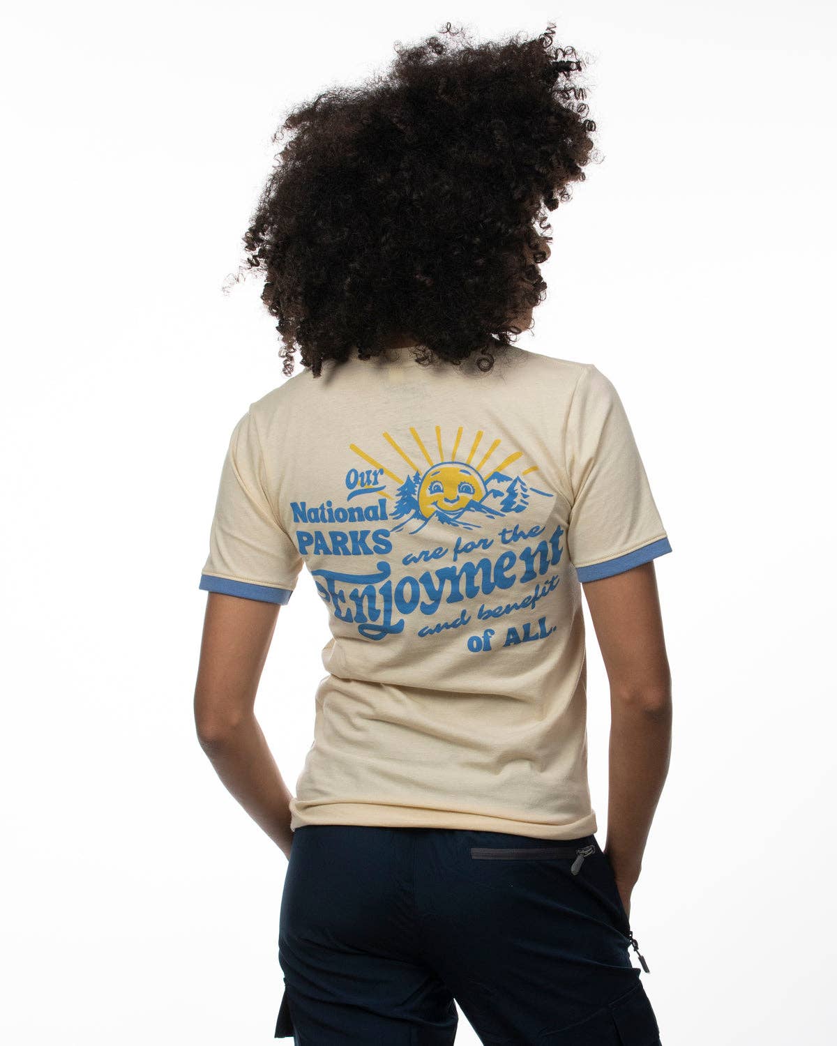 National Parks for All Pocket Tee - Honeycomb