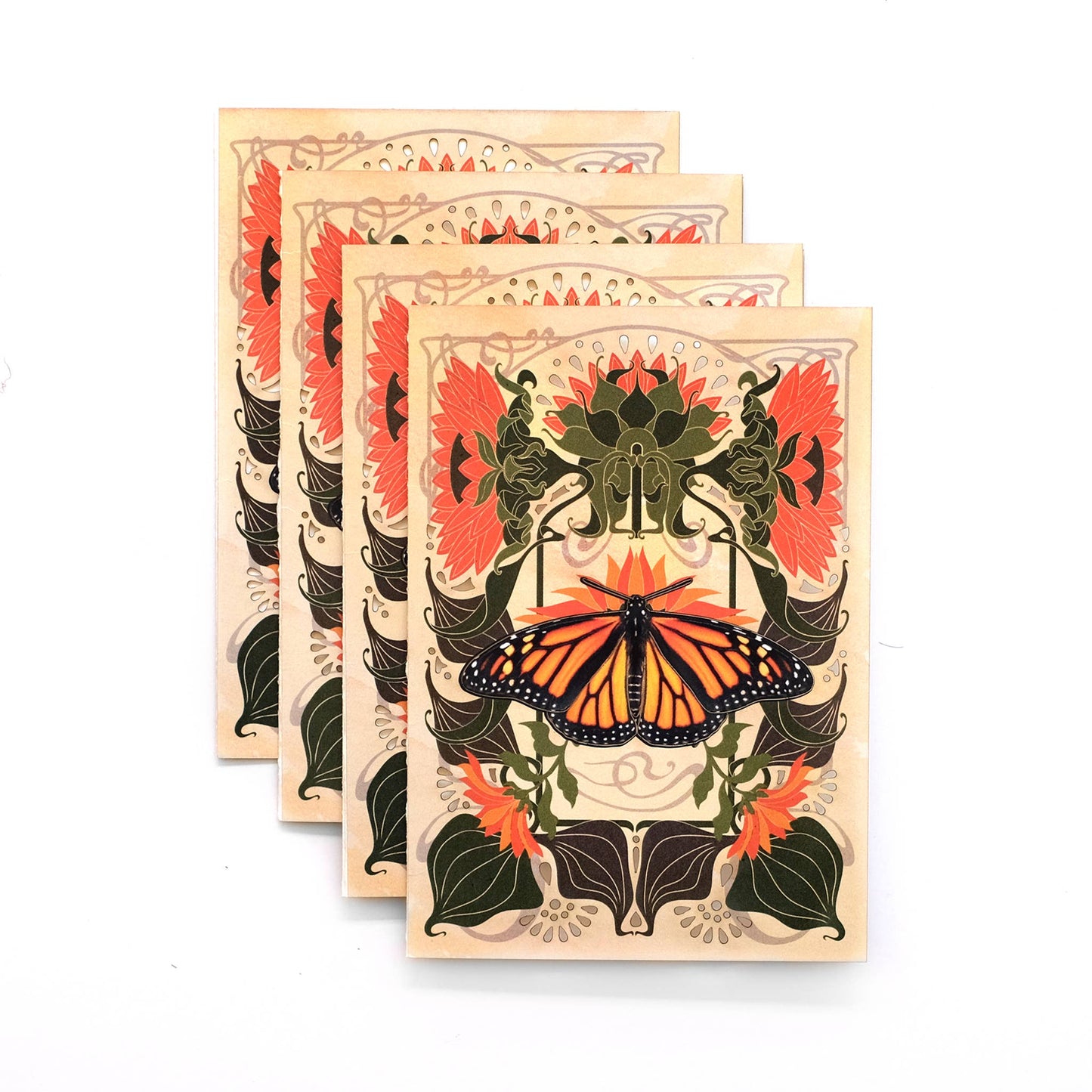 Monarch Butterfly 'Pop-Out' Greeting Card