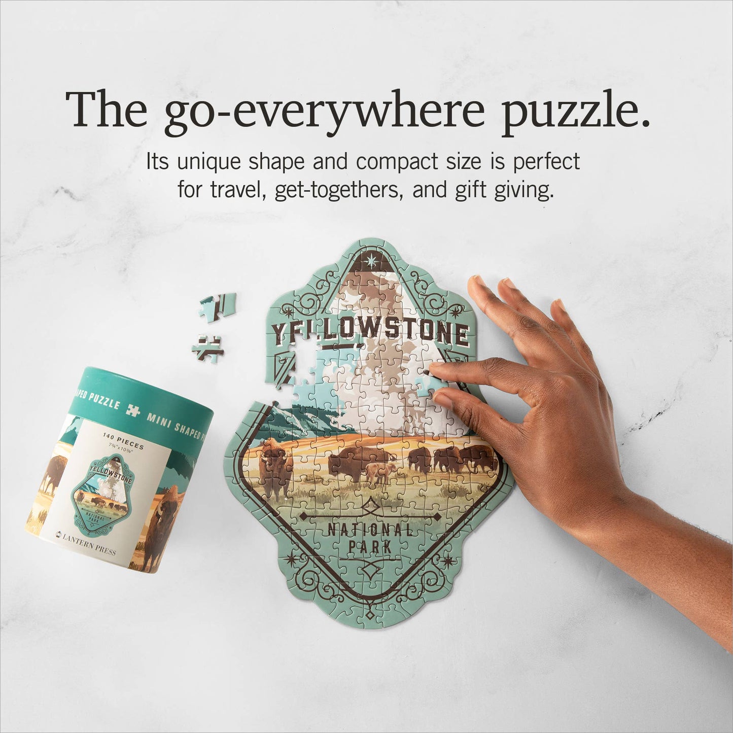 Yellowstone National Parks Mini Puzzle