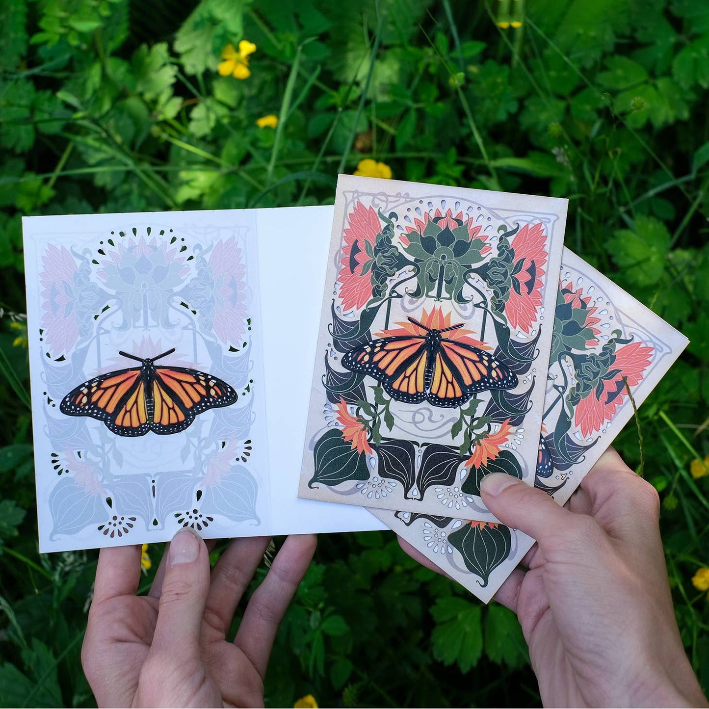 Monarch Butterfly 'Pop-Out' Greeting Card