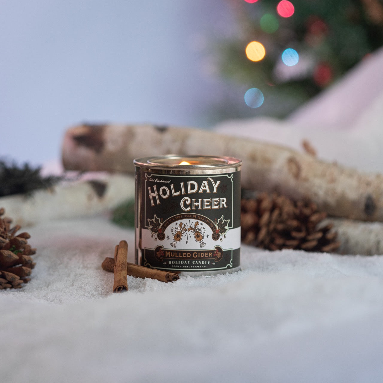 Holiday Cheer Mulled Cider Holiday Candle