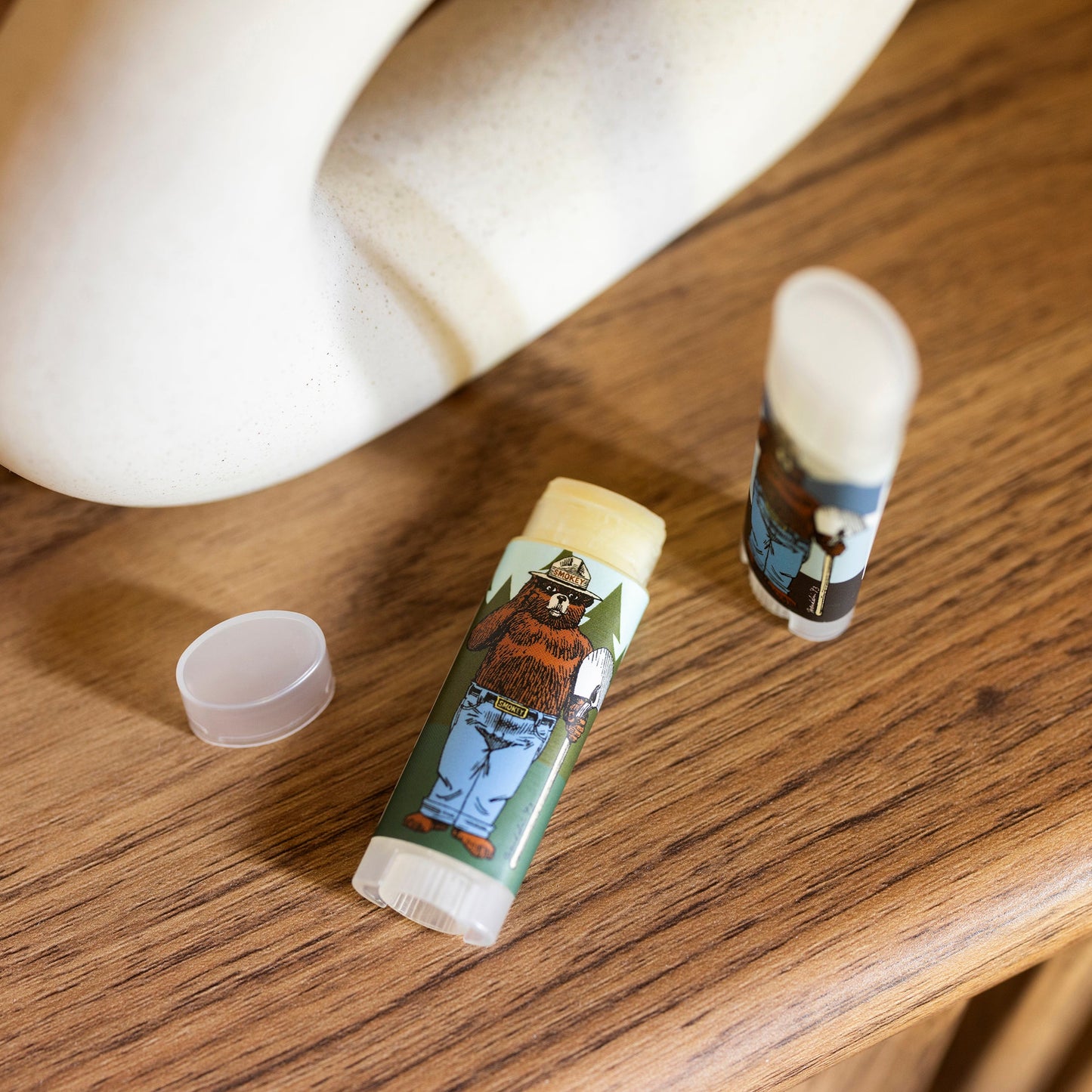 Tangerine Smokey Bear Lip Balm