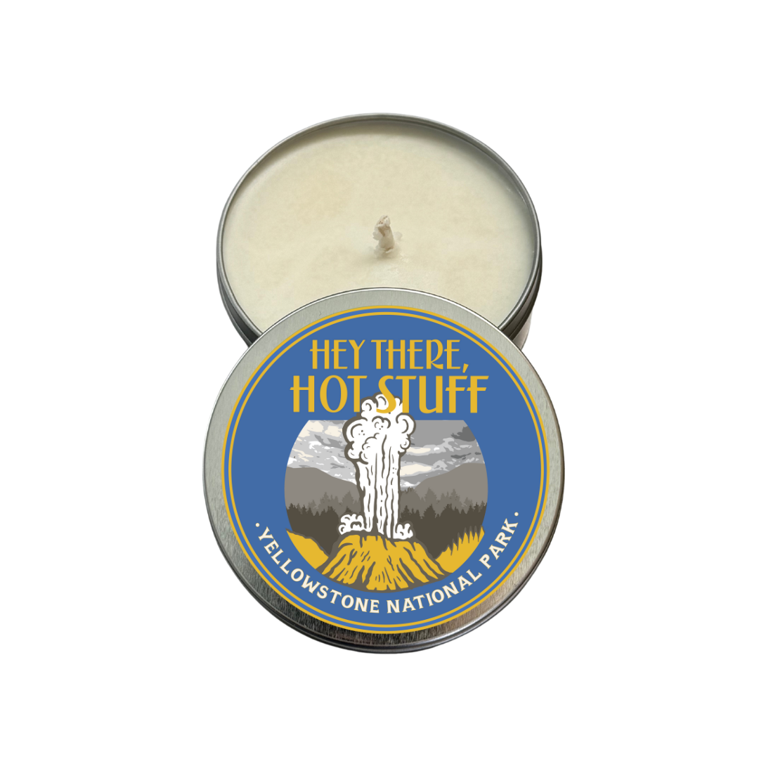 Yellowstone Cheeky Travel Candle