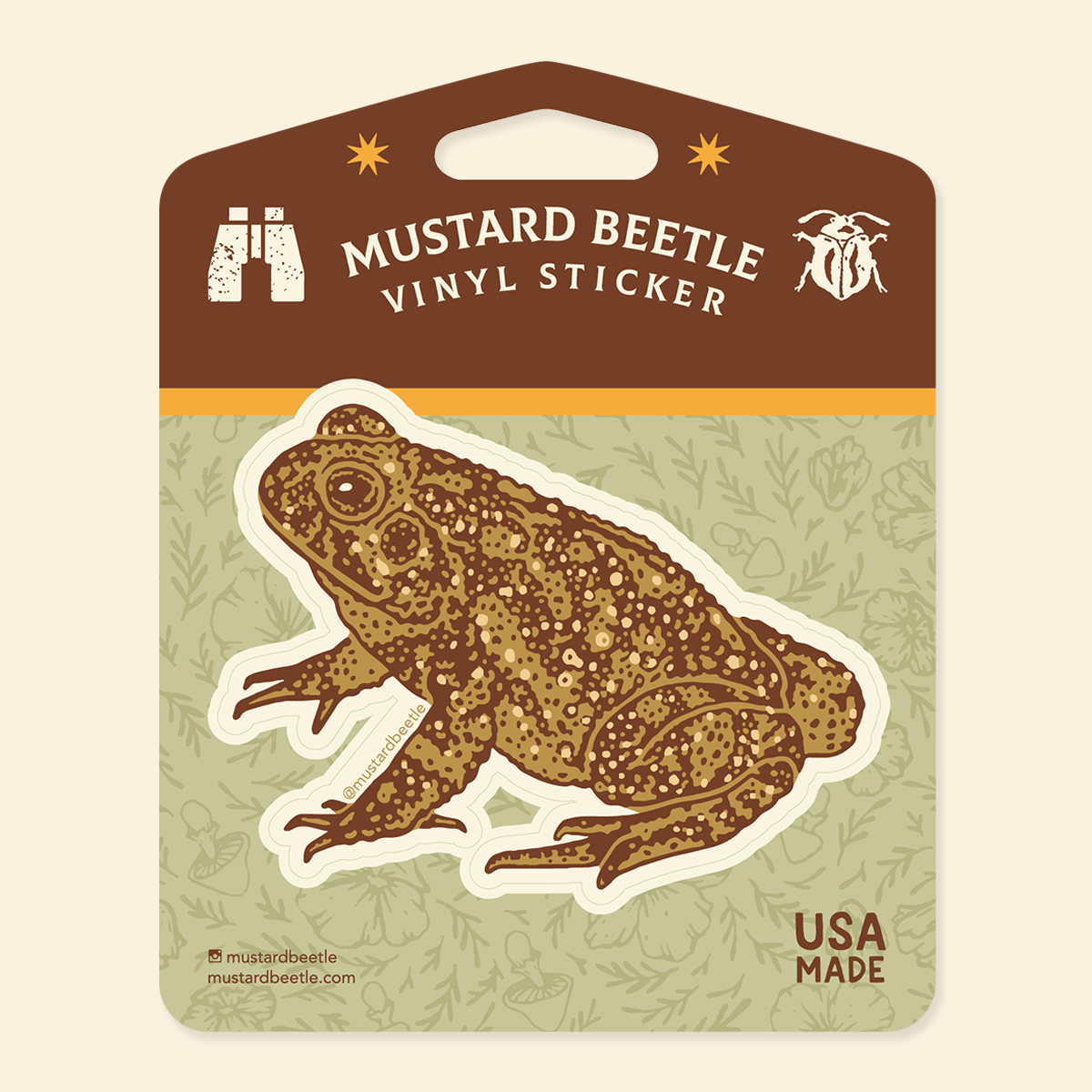 Toad Sticker
