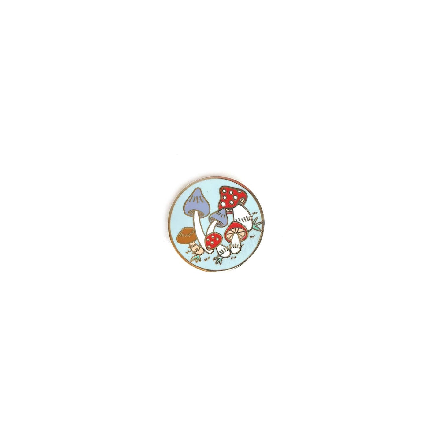Mushrooms Enamel Pin