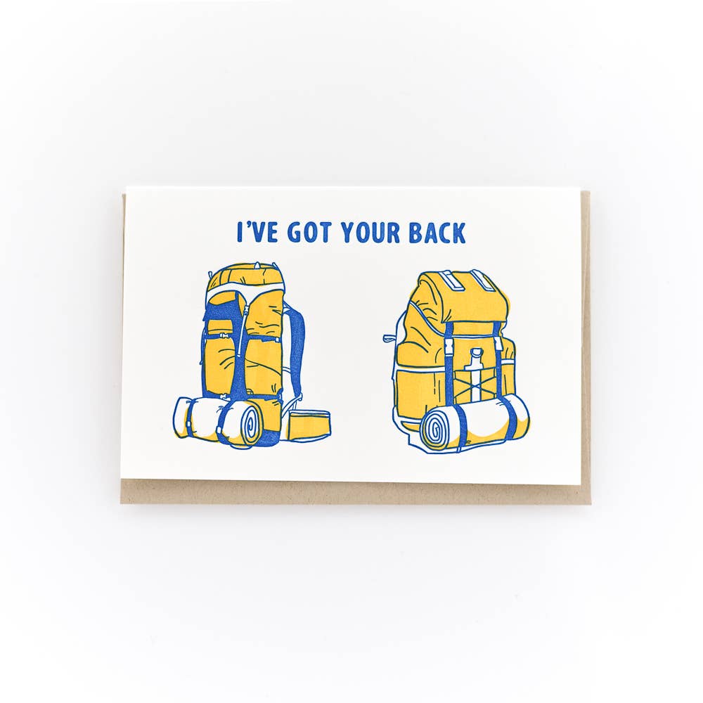 I've Got Your Back Greeting Card