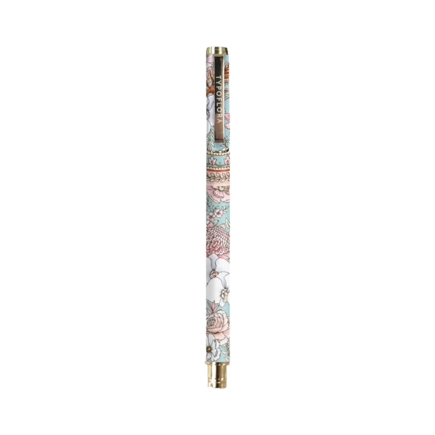 Rollerball Pen - Bouquet In Soft Blue