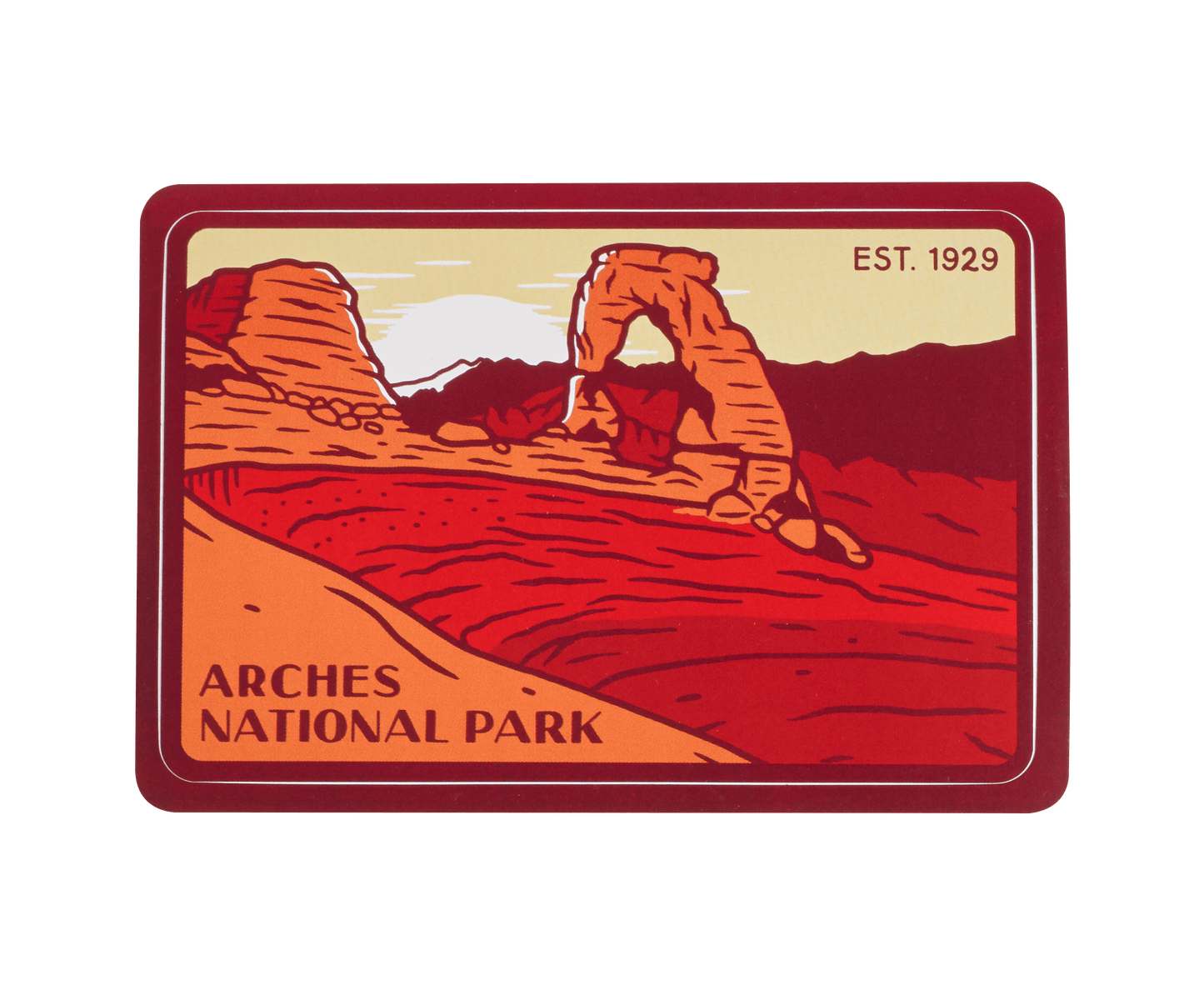 Arches National Park Sticker