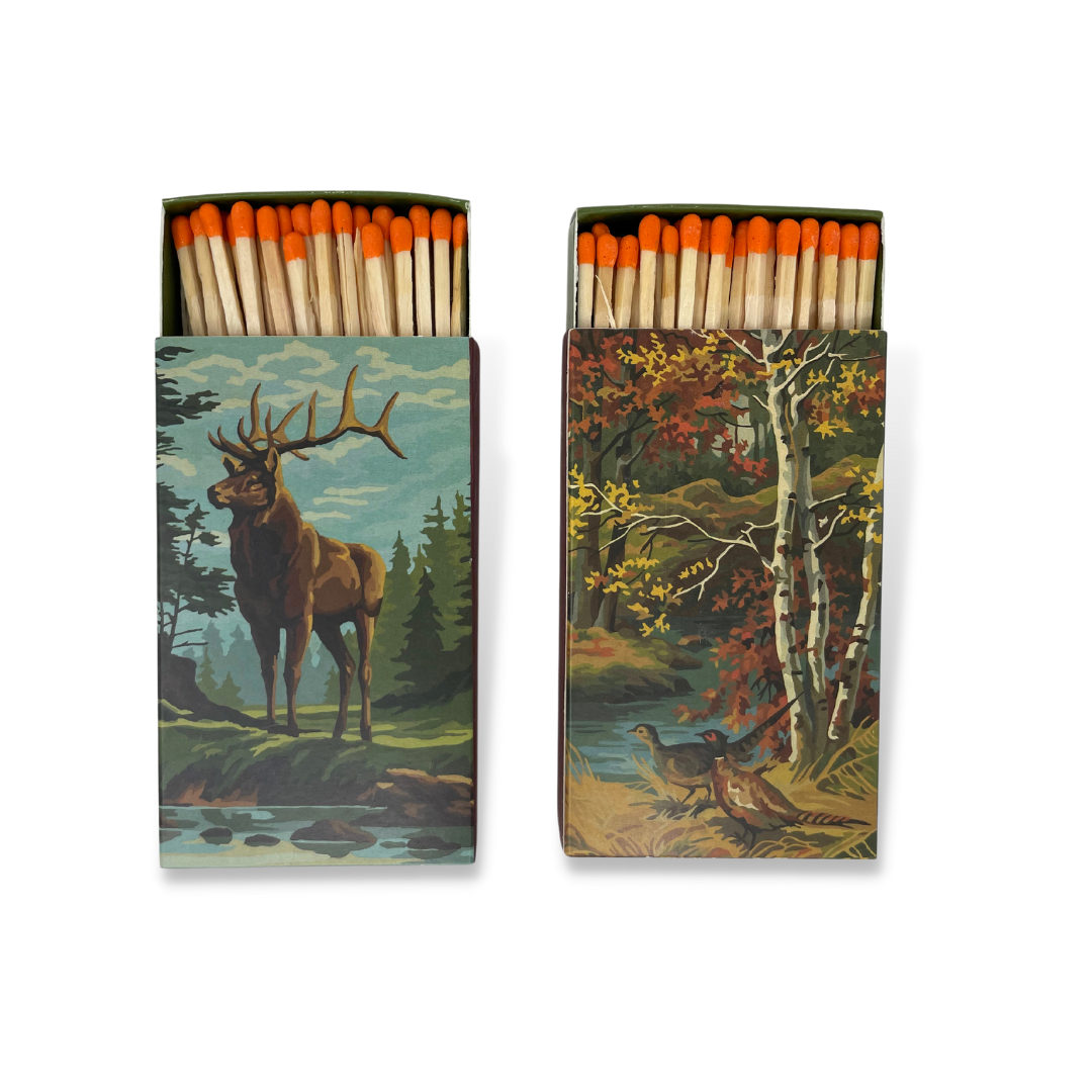 Apothecary Candle & Matches Set