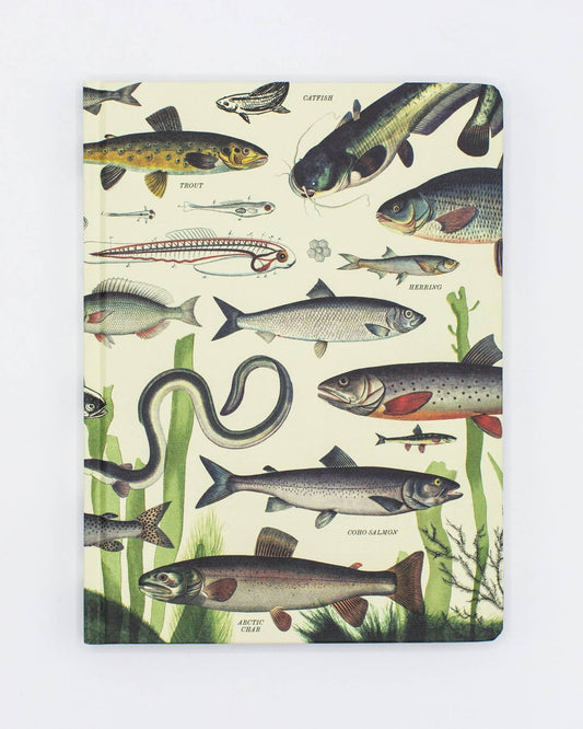 Freshwater Fish Hardcover Notebook
