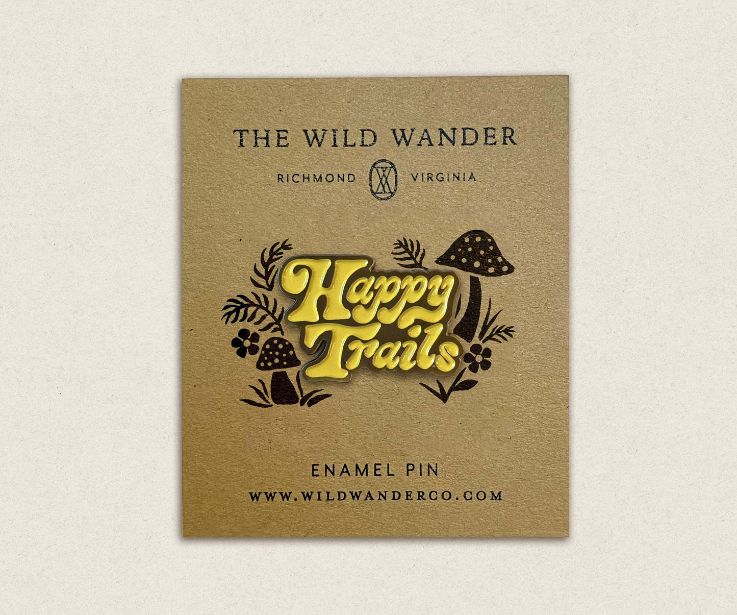Happy Trails Enamel Pin