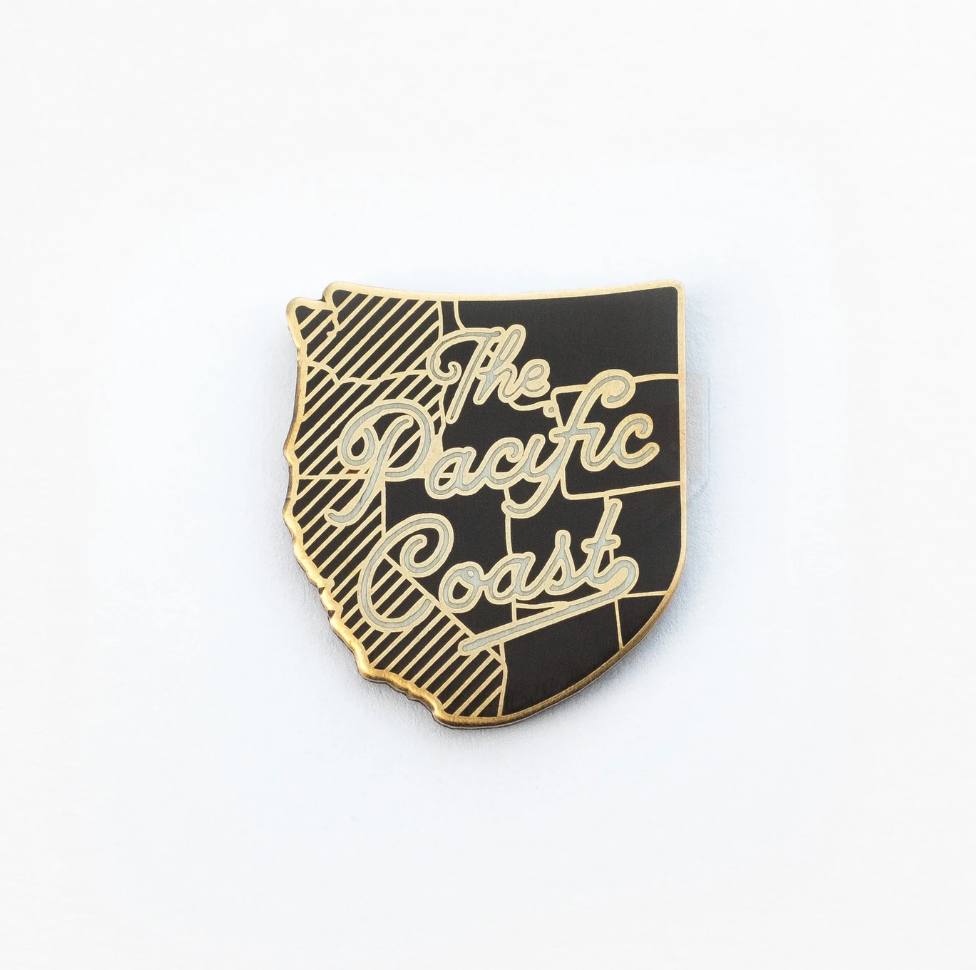 The Pacific Coast Enamel Pin