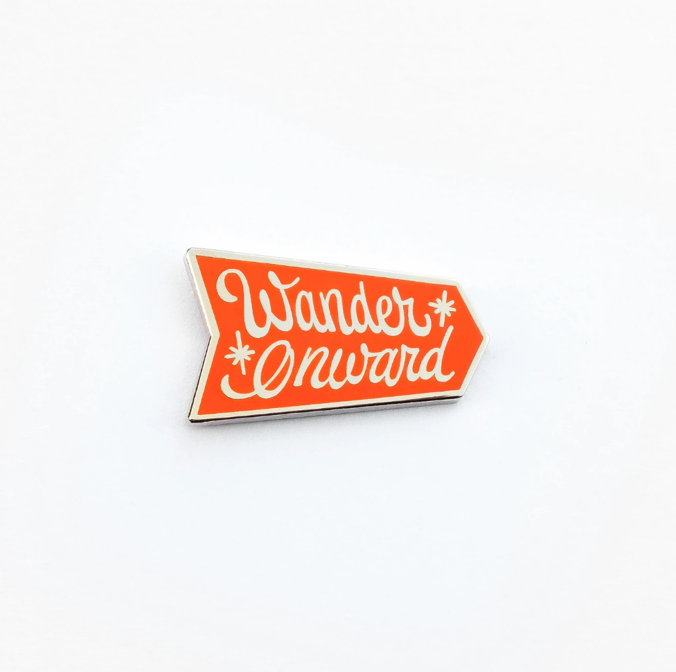 Wander Onward Enamel Pin