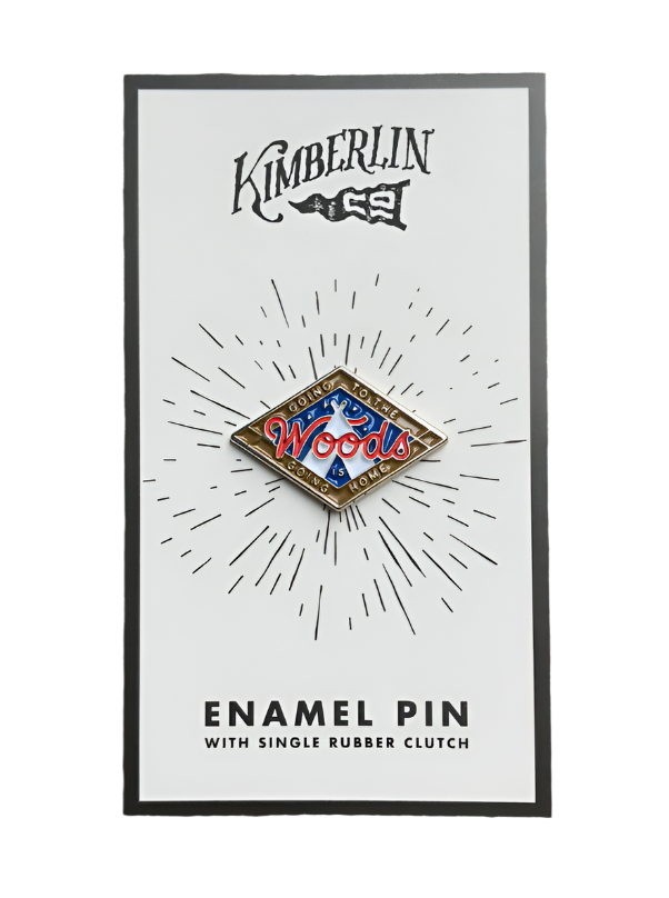 Going to the Woods Enamel Pin