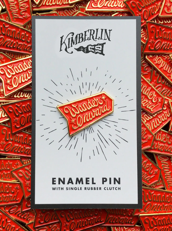 Wander Onward Enamel Pin
