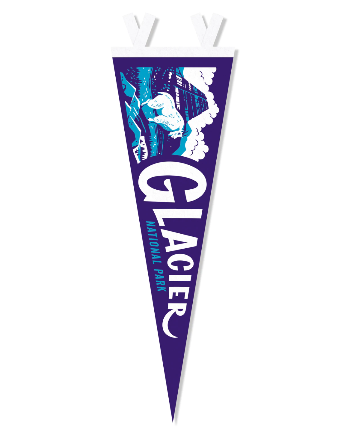 Glacier National Park Pennant