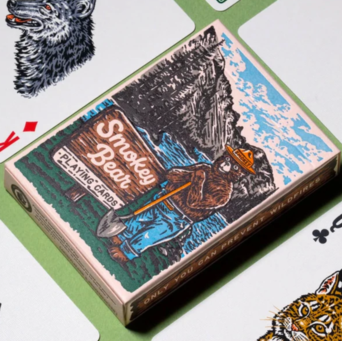 Smokey Bear Playing Cards